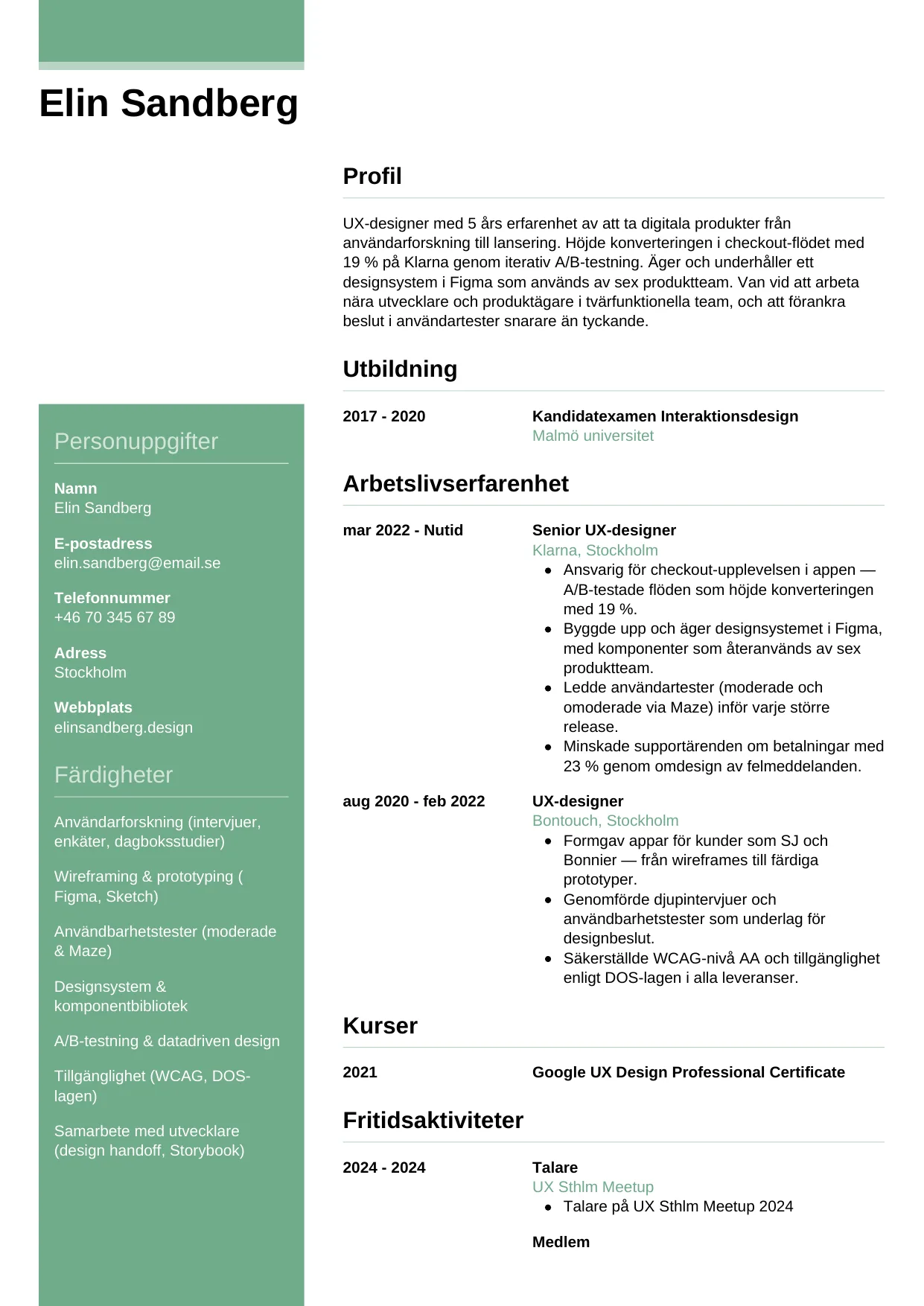Kreativa för UX-designer